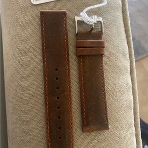 Leather BRISTON set of 2 Watch Bands-New With Tags